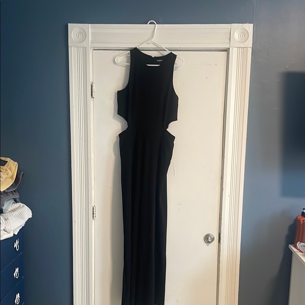 Elegant Black Sleeveless Jumpsuit